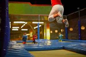 trampoline en batterie